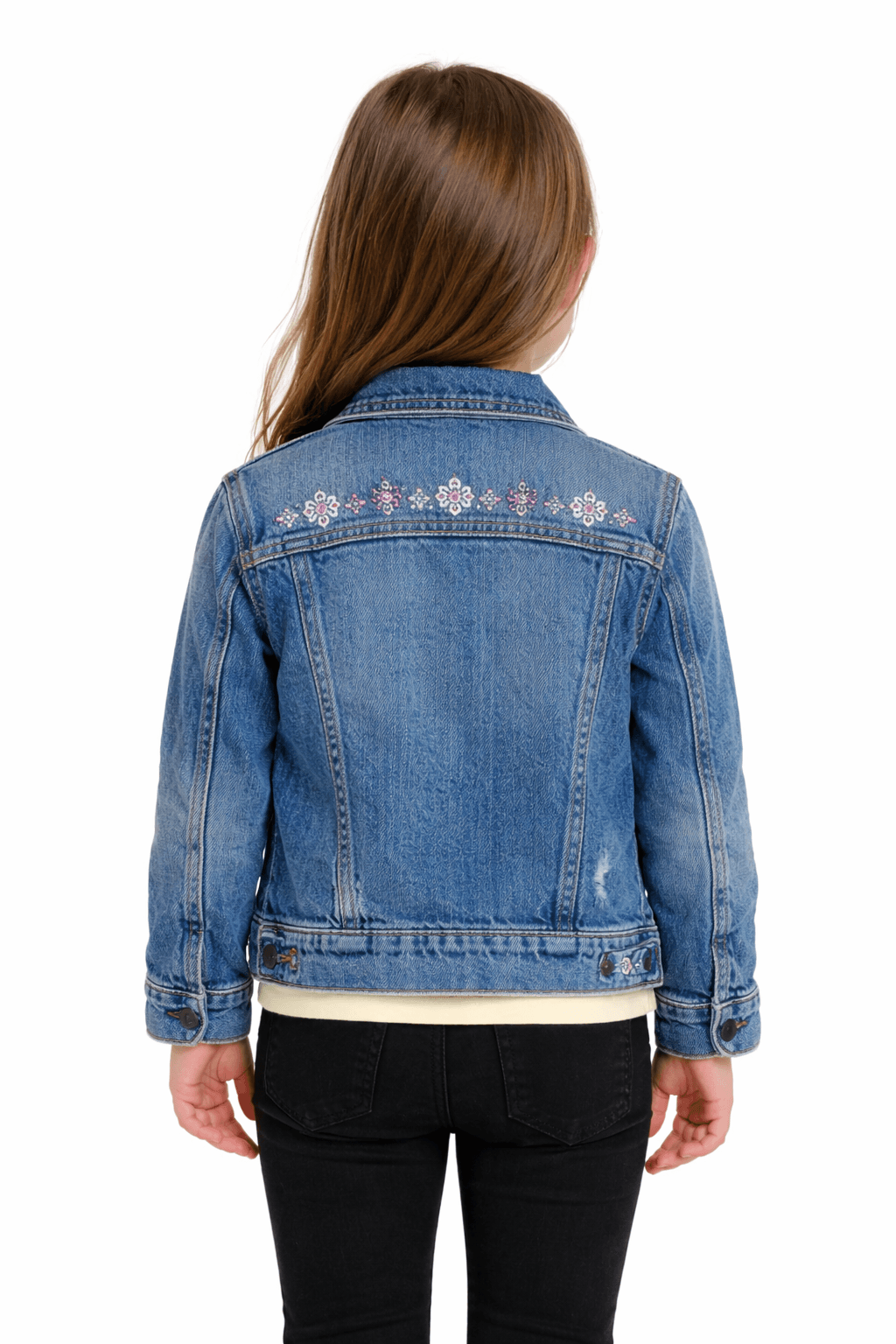 Jaqueta Jeans Estonada Feminina - Miniatura 2